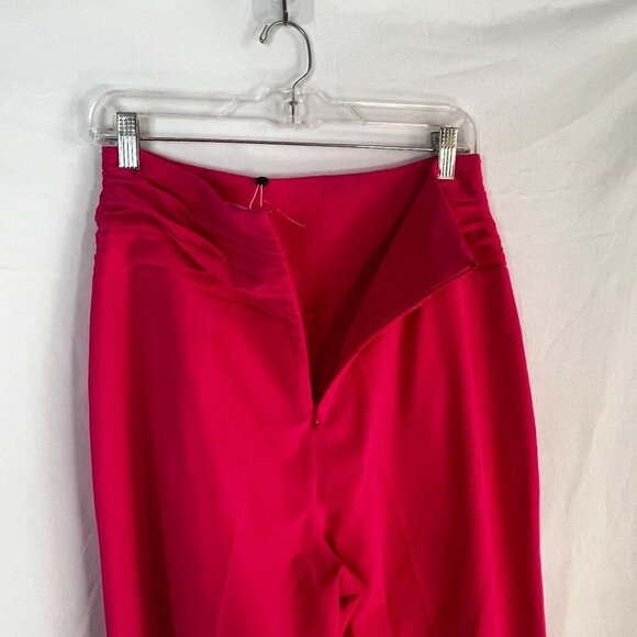 Lovers And Friends Dorinda Wide Leg Pant in Neon Pink High Waist Medium NWT - Picture 11 of 13